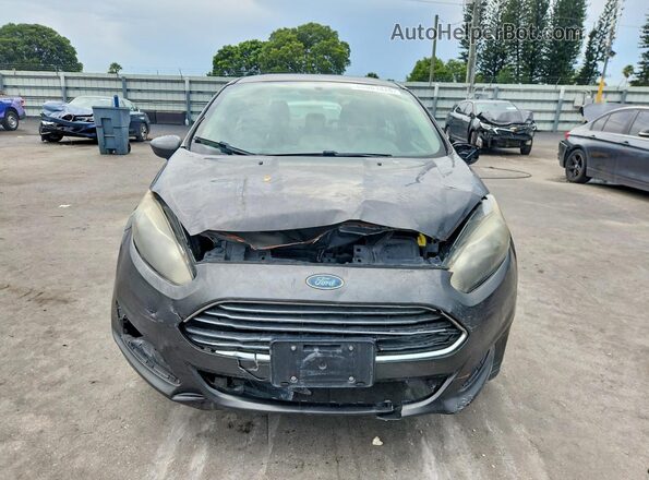 3FADP4BJ2KM136713 2019 FORD FIESTA Серый Вид спереди