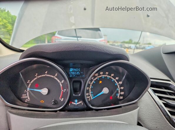 3FADP4BJ2KM136713 2019 FORD FIESTA Серый Вид щитка приборов