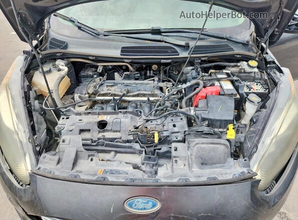 3FADP4BJ2KM136713 2019 FORD FIESTA Серый Вид задней части салона