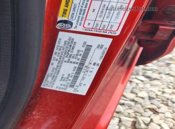 3FADP4BJ3JM126626 2018 FORD FIESTA Red Widok komory silnika