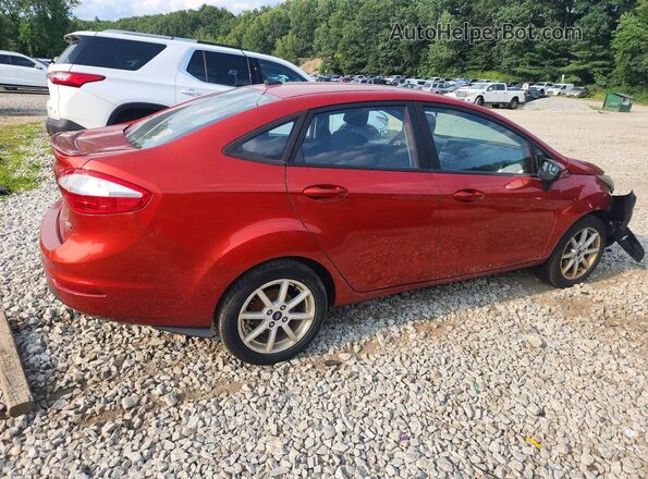 3FADP4BJ3JM126626 2018 FORD FIESTA Red Tył prawy