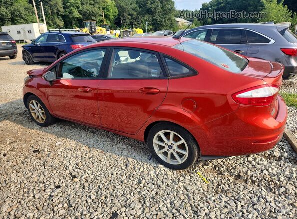 3FADP4BJ3JM126626 2018 FORD FIESTA Red Tył lewy