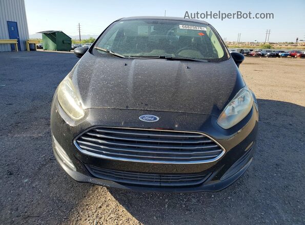 3FADP4BJ4JM130460 2018 FORD FIESTA Black Вид спереду