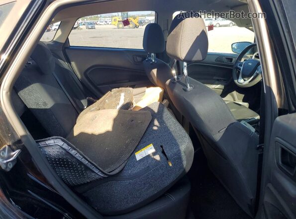 3FADP4BJ4JM130460 2018 FORD FIESTA Black Вид задніх сидінь