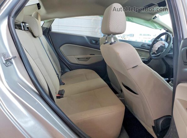 3FADP4BJ5KM163937 2019 FORD FIESTA Silver Հետևի նստատեղերի տեսք