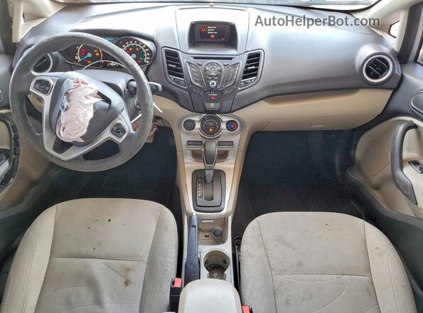 3FADP4BJ5KM163937 2019 FORD FIESTA Silver Առջևի վահանակի տեսք