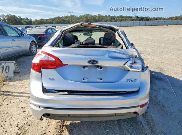 3FADP4BJ6HM140854 2017 FORD FIESTA Silver Rear view