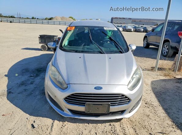 3FADP4BJ6HM140854 2017 FORD FIESTA Silver Front view
