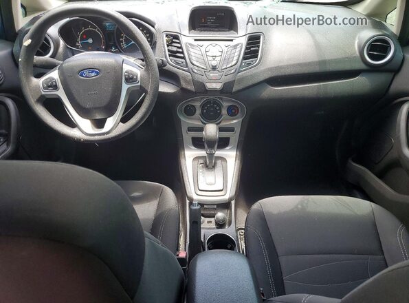 3FADP4BJ8KM108978 2019 FORD FIESTA Blue Vista del salpicadero