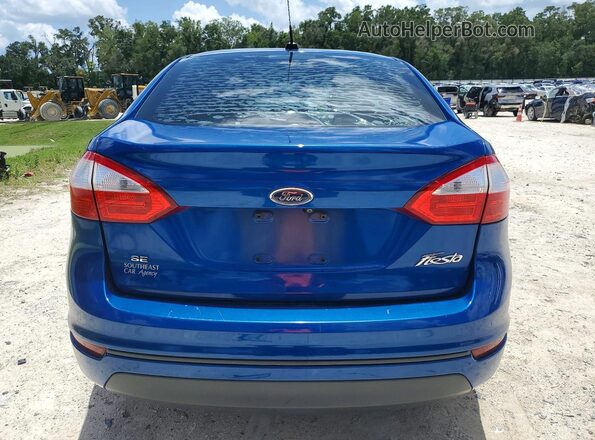 3FADP4BJ8KM108978 2019 FORD FIESTA Blue Vista trasera