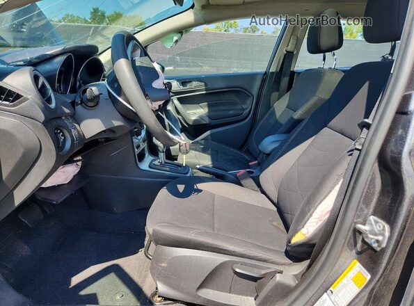 3FADP4BJ9KM111436 2019 FORD FIESTA Gray Вид салону спереду