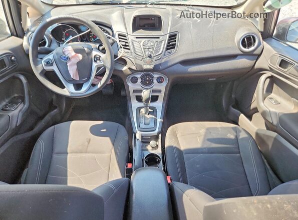 3FADP4BJ9KM111436 2019 FORD FIESTA Gray Вид панелі приладів