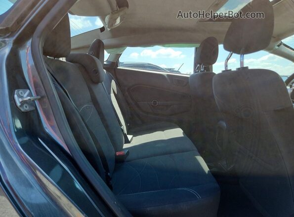 3FADP4BJ9KM111436 2019 FORD FIESTA Gray Вид задніх сидінь