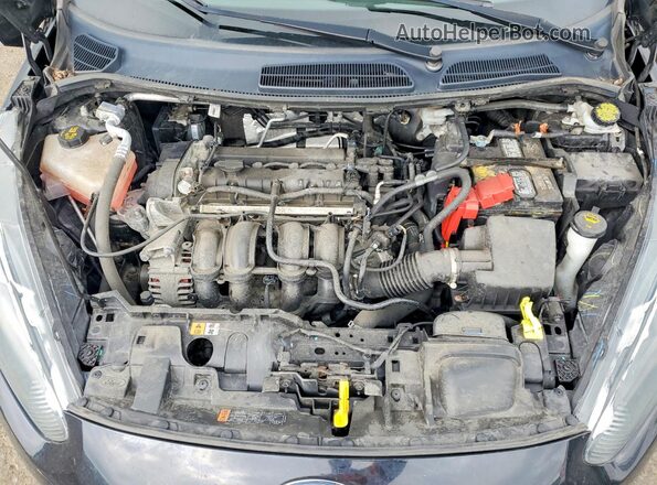 3FADP4BJ9KM165044 2019 FORD FIESTA Black Vista interior trasera