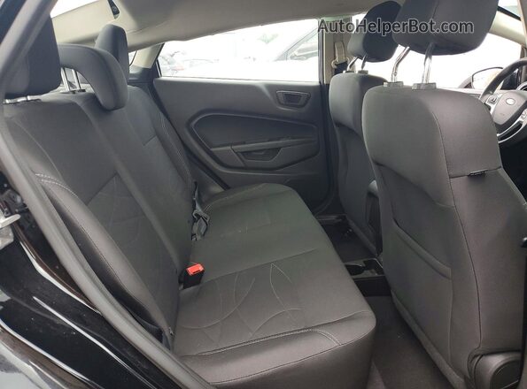 3FADP4BJ9KM165044 2019 FORD FIESTA Black Vista de los asientos traseros