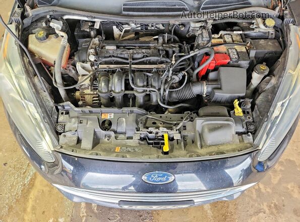 3FADP4BJXKM117424 2019 FORD FIESTA Black Vista interior trasera