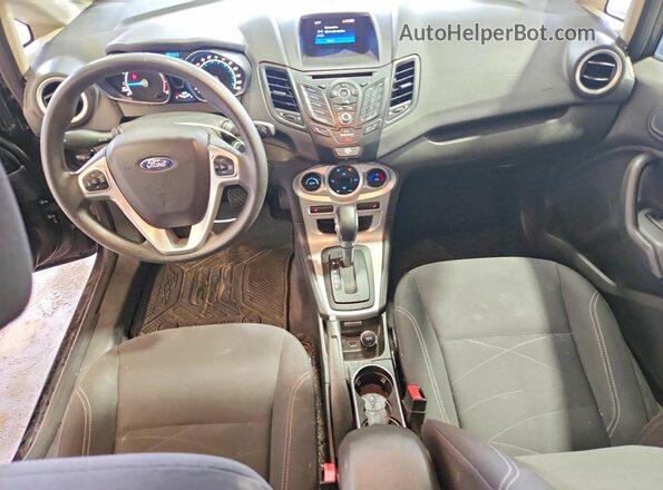 3FADP4BJXKM117424 2019 FORD FIESTA Black Vista del salpicadero