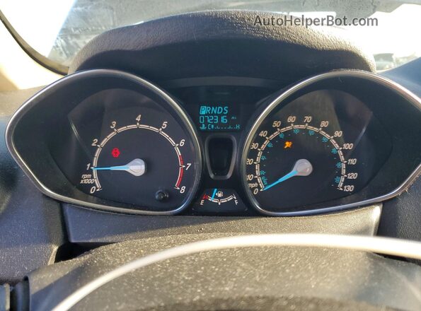 3FADP4DJ4KM156619 2019 FORD FIESTA Black Vista del cuadro de instrumentos