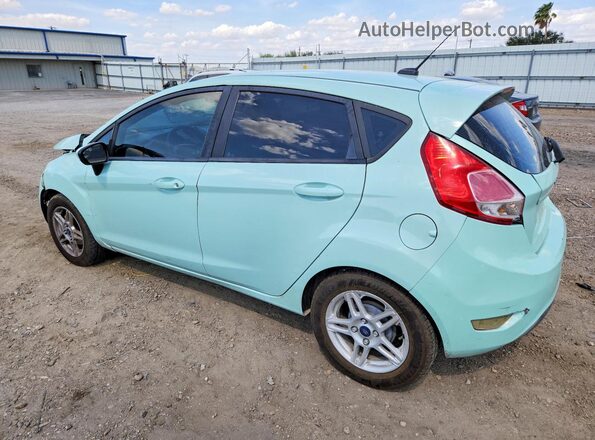 3FADP4EJ0KM156762 2019 FORD FIESTA Бирюзовый Задняя левая четверть