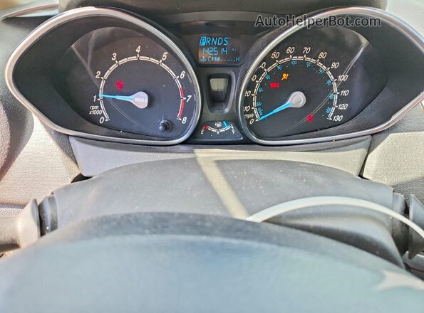 3FADP4EJ0KM156762 2019 FORD FIESTA Бирюзовый Вид щитка приборов