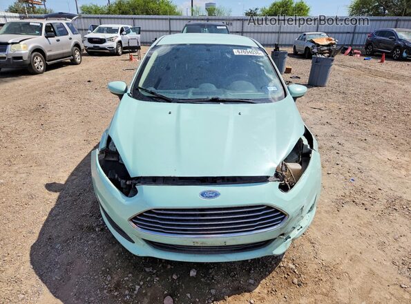 3FADP4EJ0KM156762 2019 FORD FIESTA Бирюзовый Вид спереди