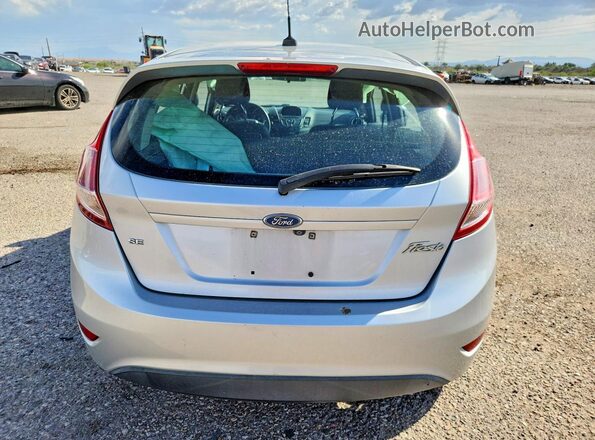 3FADP4EJ1KM123897 2019 FORD FIESTA Silver უკანა ხედი