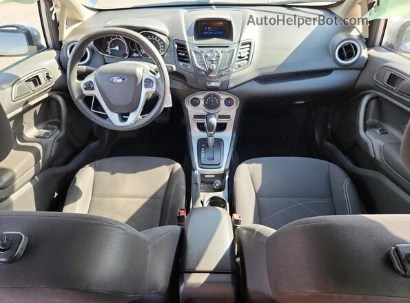 3FADP4EJ1KM123897 2019 FORD FIESTA Silver წინა პანელის ხედი