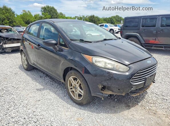 3FADP4EJ5KM108884 2019 FORD FIESTA Черный Передняя правая четверть