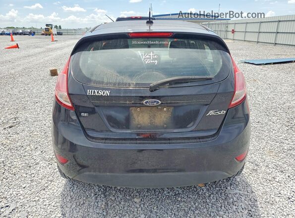 3FADP4EJ5KM108884 2019 FORD FIESTA Черный Вид сзади