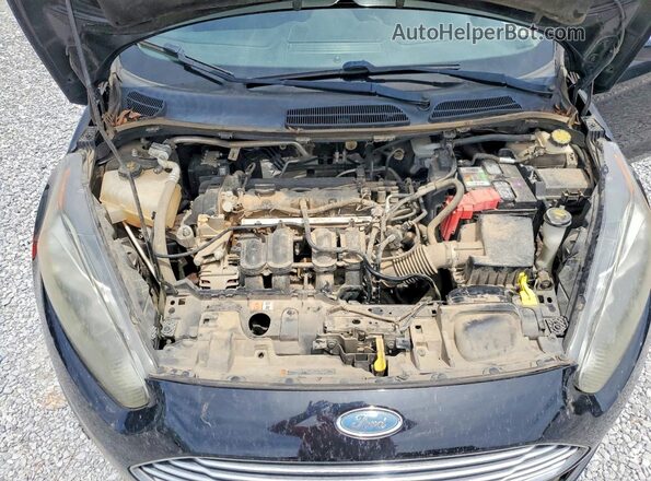 3FADP4EJ5KM108884 2019 FORD FIESTA Черный Вид задней части салона
