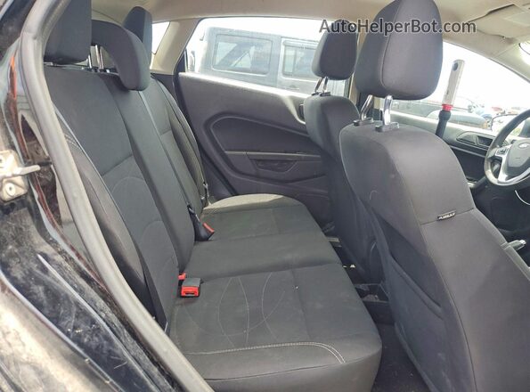 3FADP4EJ5KM108884 2019 FORD FIESTA Черный Вид задних сидений