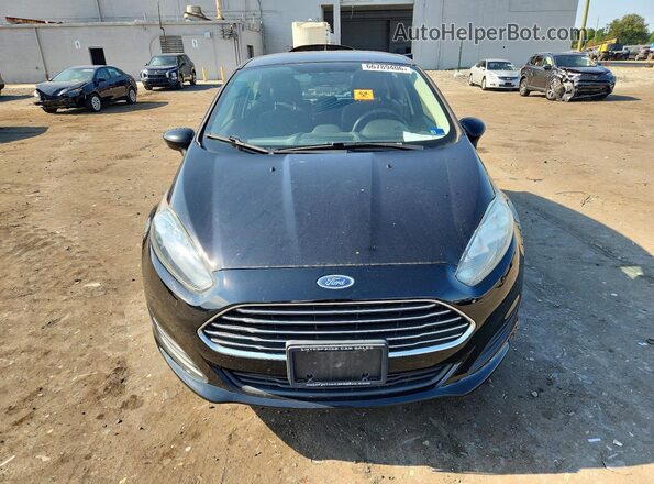 3FADP4EJ6JM133033 2018 FORD FIESTA Black Front view