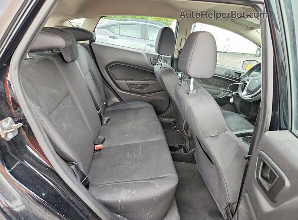 3FADP4EJ6KM122986 2019 FORD FIESTA Black Vista de los asientos traseros