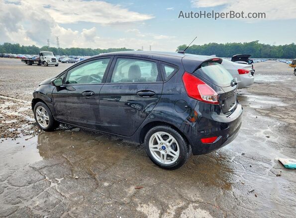 3FADP4EJ6KM122986 2019 FORD FIESTA Black Trasero izquierdo