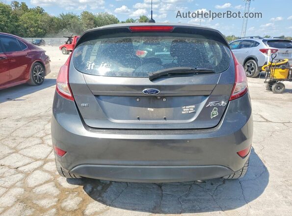 3FADP4EJ6KM132806 2019 FORD FIESTA Gray Rear view