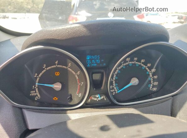 3FADP4EJ6KM132806 2019 FORD FIESTA Gray Instrument cluster view