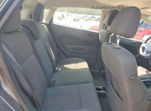 3FADP4EJ6KM132806 2019 FORD FIESTA Gray Rear seats view
