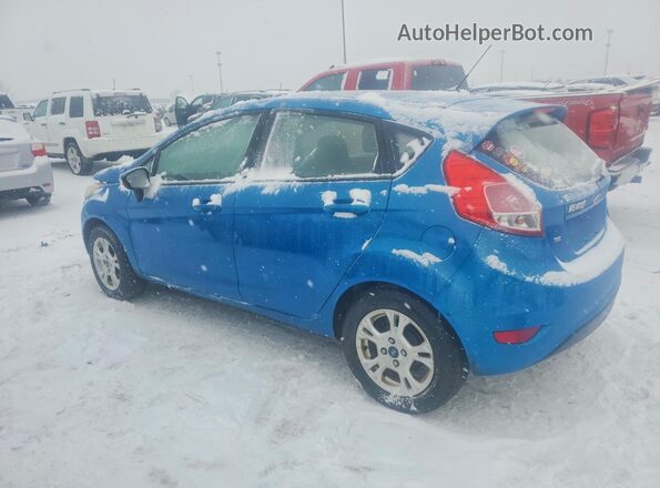 3FADP4EJ8GM149307 2016 FORD FIESTA Синий Задняя левая четверть