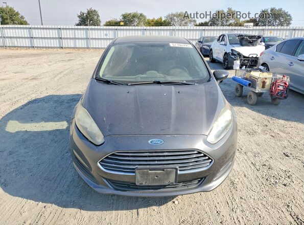 3FADP4EJ9HM113076 2017 FORD FIESTA Gray Widok z przodu