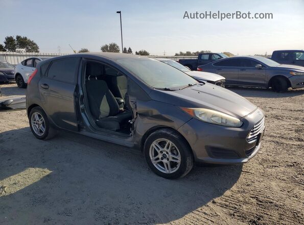 3FADP4EJ9HM113076 2017 FORD FIESTA Gray Przód prawy