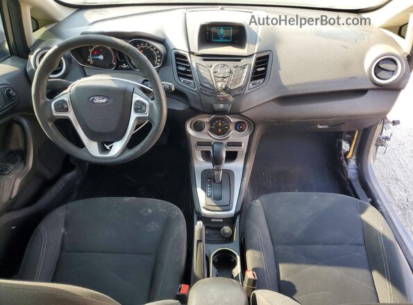 3FADP4EJ9HM113076 2017 FORD FIESTA Gray Widok deski rozdzielczej