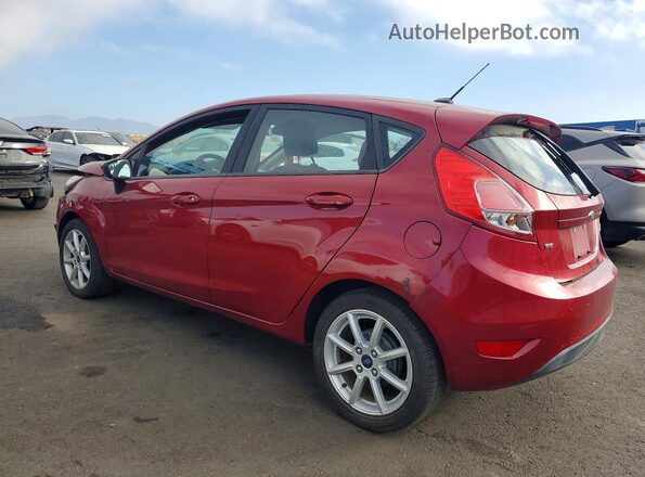 3FADP4EJ9HM139418 2022 FORD FIESTA Red Rear left