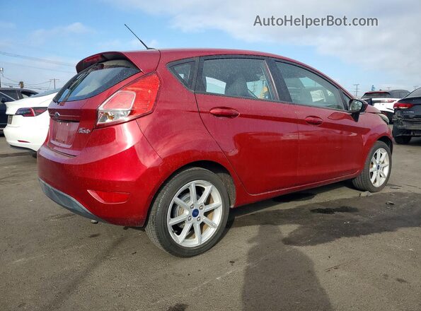 3FADP4EJ9HM139418 2022 FORD FIESTA Red Rear right