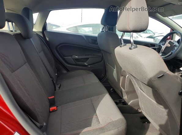 3FADP4EJ9HM139418 2022 FORD FIESTA Red Rear seats view
