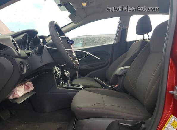 3FADP4EJ9HM139418 2022 FORD FIESTA Red Front interior view
