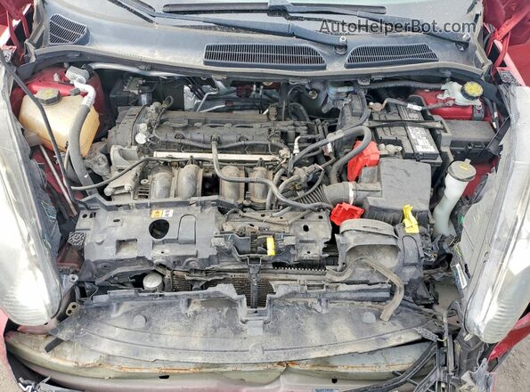 3FADP4EJ9HM139418 2022 FORD FIESTA Red Rear interior view