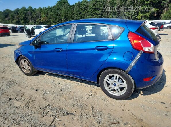 3FADP4EJ9JM135648 2018 FORD FIESTA Синий Задняя левая четверть