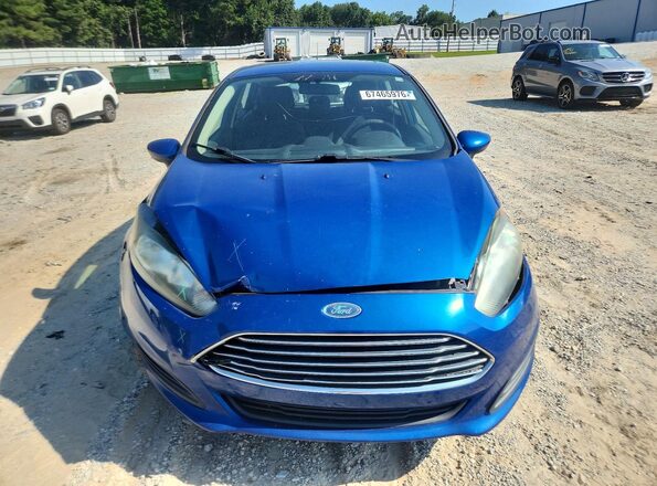 3FADP4EJ9JM135648 2018 FORD FIESTA Синий Вид спереди