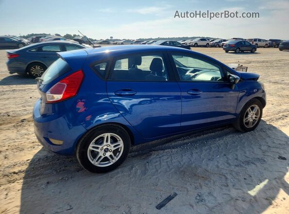 3FADP4EJ9JM135648 2018 FORD FIESTA Синий Задняя правая четверть