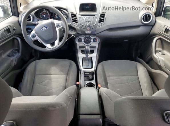 3FADP4EJXHM122871 2017 FORD FIESTA Угольный Вид панели приборов